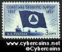 Scott 1088 mint 3c - Coast & Geodetic Survey