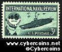 Scott 1091 mint sheet 3c (50) - International Naval Review