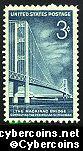 Scott 1109 mint sheet 3c (50) - Mackinac Bridge