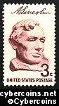 Scott 1114 mint 3c - Bust of Lincoln (1959)