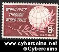 Scott 1129 mint sheet 8c (50) - World Peace Through World Trade