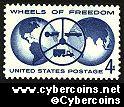 Scott 1162 mint sheet 4c (50) - Wheels of Freedom