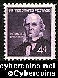 Scott 1177 mint sheet 4c (70) - Horace Greeley