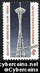 Scott 1196 mint sheet 4c (50) - Seattle World's Fair