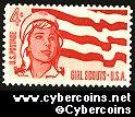 Scott 1199 mint sheet 4c (50) - Girls Scouts of America