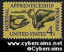Scott 1201 mint sheet 4c (50) - National Apprenticeship Program