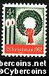 Scott 1205 mint 4c - Christmas 1962