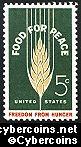 Scott 1231 mint sheet 5c (50) - Food For Peace