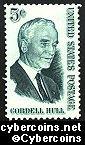 Scott 1235 mint sheet 5c (50) - Cordell Hull