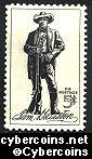 Scott 1242 mint sheet 5c (50) - Sam Houston
