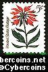 Scott 1256 mint 5c - Poinsettia