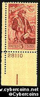 Scott 1268 mint sheet 5c (50) - Dante Alighieri