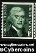 Scott 1299 mint 1c - Thomas Jefferson (1968)