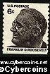 Scott 1305 mint 6c - F. D. Roosevelt (1968)