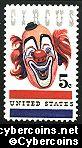 Scott 1309 mint  5c -   American Circus