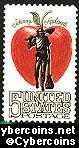 Scott 1317 mint 5c - Johnny Appleseed