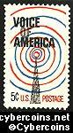 Scott 1329 mint 5c - Voice of America