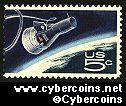 Scott 1332 mint 5c - Space - Gemini 4 Capsule
