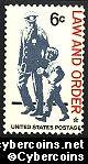 Scott 1343 mint sheet 6c (50) - Law and Order