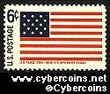 Scott 1346 mint 6c - Fort McHenry Flag