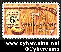 Scott 1357 mint 6c - Daniel Boone