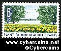 Scott 1366 mint 6c - Daffodils
