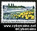 Scott 1367 mint 6c - Poppies