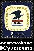 Scott 1396 mint 8c - US Postal Service Emblem (1971)