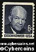 Scott 1401 mint 6c - D. Eisenhower