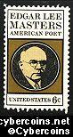 Scott 1405 mint sheet 6c (50) -   E.L. Master - Poet