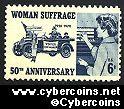 Scott 1406 mint 6c - Woman Suffrage 50th Anniversary