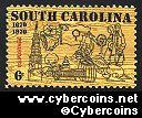 Scott 1407 mint sheet 6c (50) - South Carolina Tercentenary