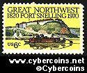 Scott 1409 mint 6c - Fort Snelling