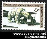 Scott 1429 mint 8c - Polar Bear