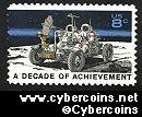 Scott 1435 mint 8c - Lunar Rover