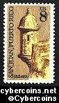 Scott 1437 mint sheet 8c (50) - San Juan, Puerto Rico