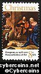 Scott 1444 mint 8c - Christmas Nativity