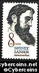 Scott 1446 mint sheet 8c (50) - Sidney Lanier - Poet