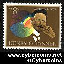 Scott 1486 mint 8c - Henry O. Tanner - Artist