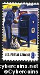 Scott 1490 mint 8c - Mail Pickup