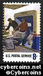 Scott 1496 mint 8c - Loading Truck