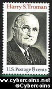 Scott 1499 mint 8c - Harry S. Truman