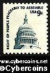 Scott 1590 mint  9c -  Capitol, from bklt pane (1977)