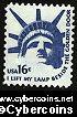 Scott 1599 mint  16c -  Statue of Liberty (1978)