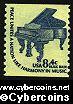 Scott 1615C mint 8.4c - Piano (1978)