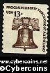 Scott 1618 mint 13c - Liberty Bell