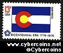 Scott 1670 mint 13c - Colorado