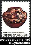 Scott 1709 mint 13c - Pueblo Art - Acoma