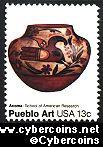 Scott 1709 mint 13c -  Pueblo Art - Acoma