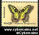 Scott 1712 mint 13c - Butterflies - Swallowtail